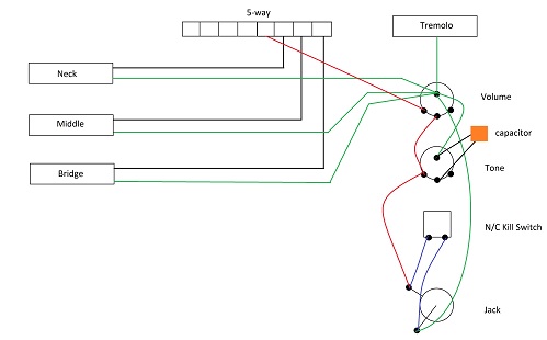 Double Neck Sg Wiring Diagram - Wiring Diagram